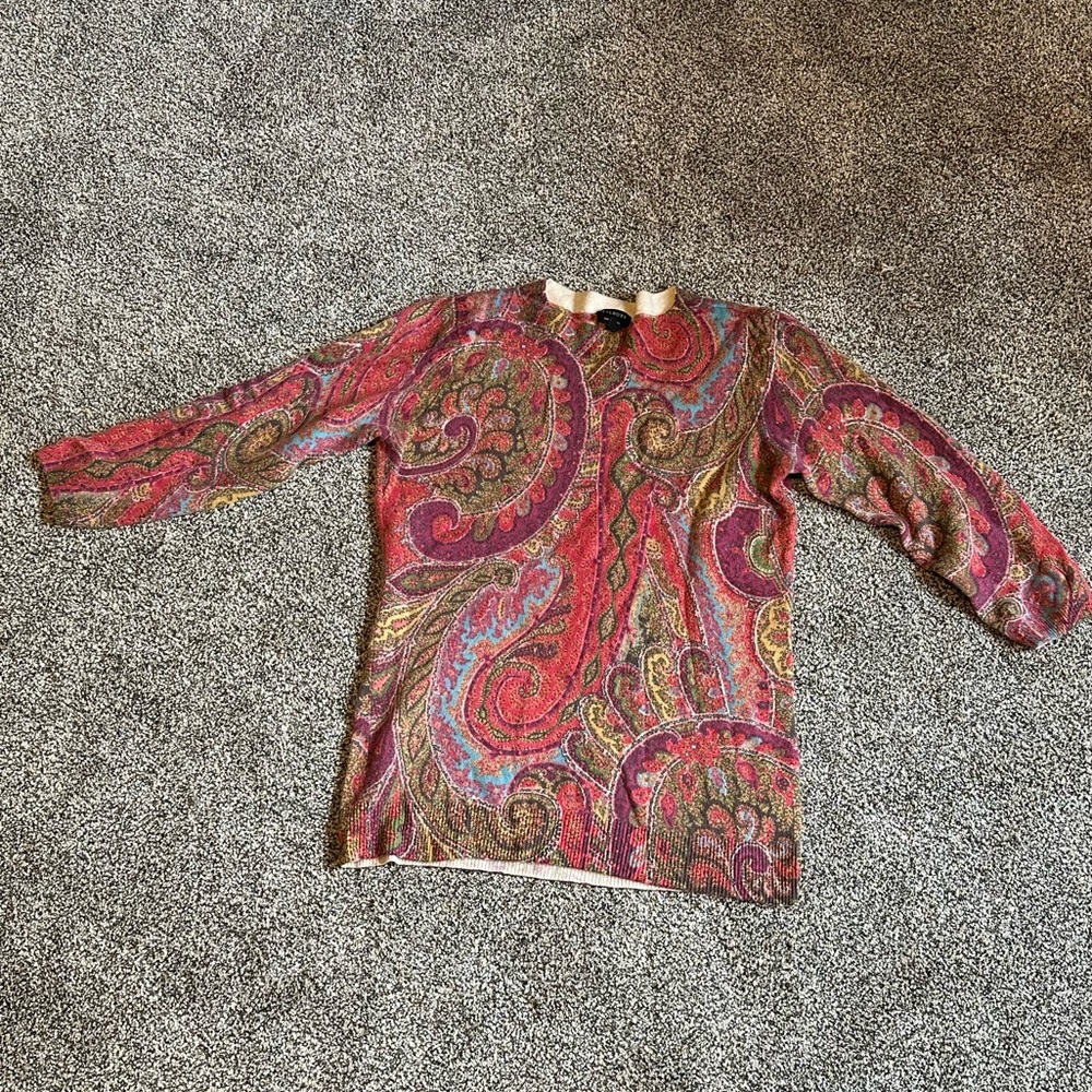 100% CASHMERE long sleeve!